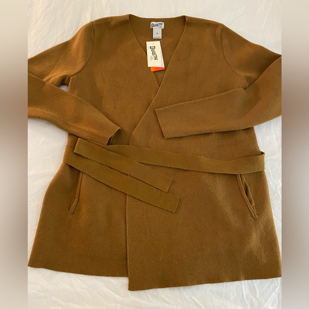 Duluth Women's Nonstop Convertible Sweater Cardi-Wrap